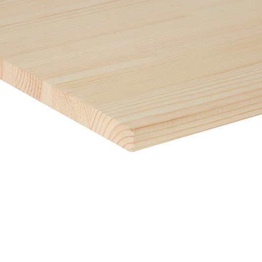 Knastfri fyrretræs hylde 18 x 600 x 2000 mm
