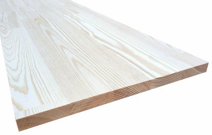 Klar fyrretræs hylde uden knaster 800 x 300 x 18 mm