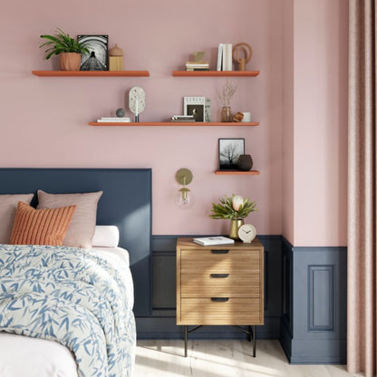 GoodHome fyrretræs hylde 19 mm 118 cm