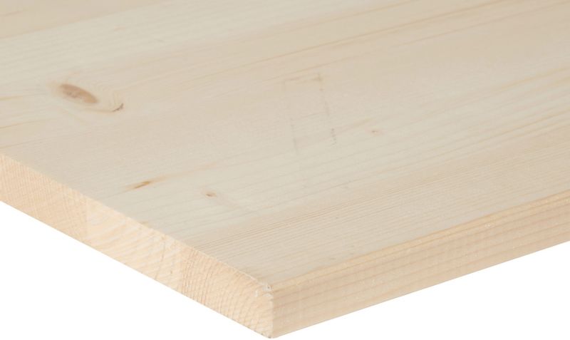 Rustik fyrretræs hylde 18 x 200 x 2000 mm