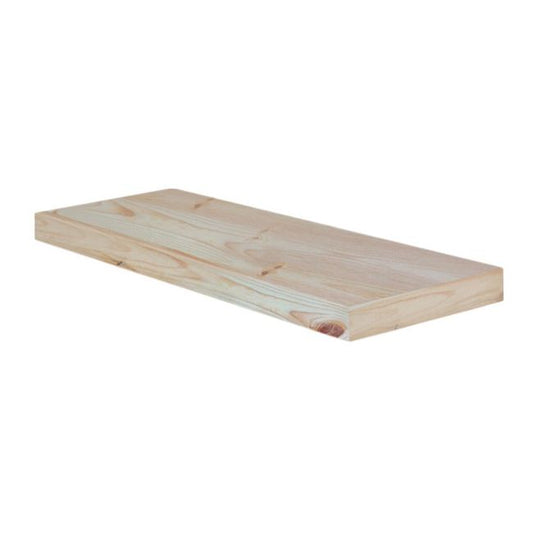 Knudret fyrretræs hylde 18 x 400 x 800 mm 0,32 m2