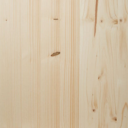 Knudret fyrretræs hylde 18 x 600 x 2000 mm