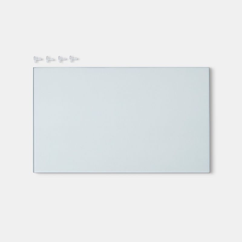 GoodHome Cicely glasplade 273,5 x 458,5 mm 2 stk.