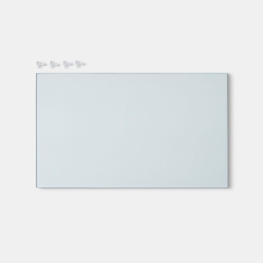 GoodHome Cicely glasplade 273,5 x 458,5 mm 2 stk.