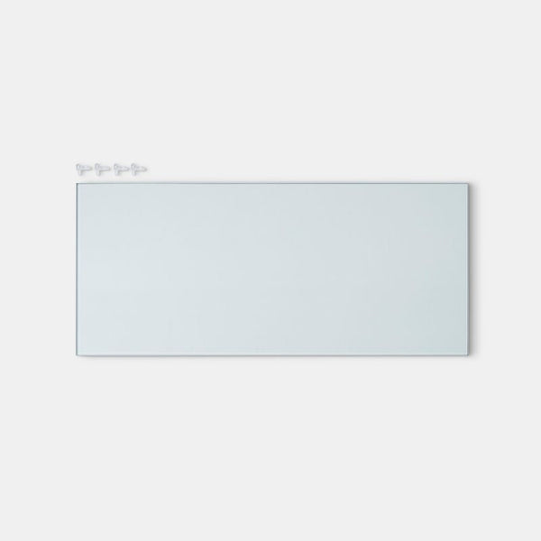 GoodHome Cicely glasplade 273,5 x 558,5 mm 2 stk.