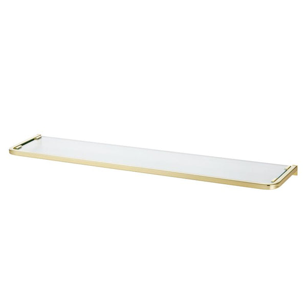 Glasreol Elland 60x12 cm Børstet Messing