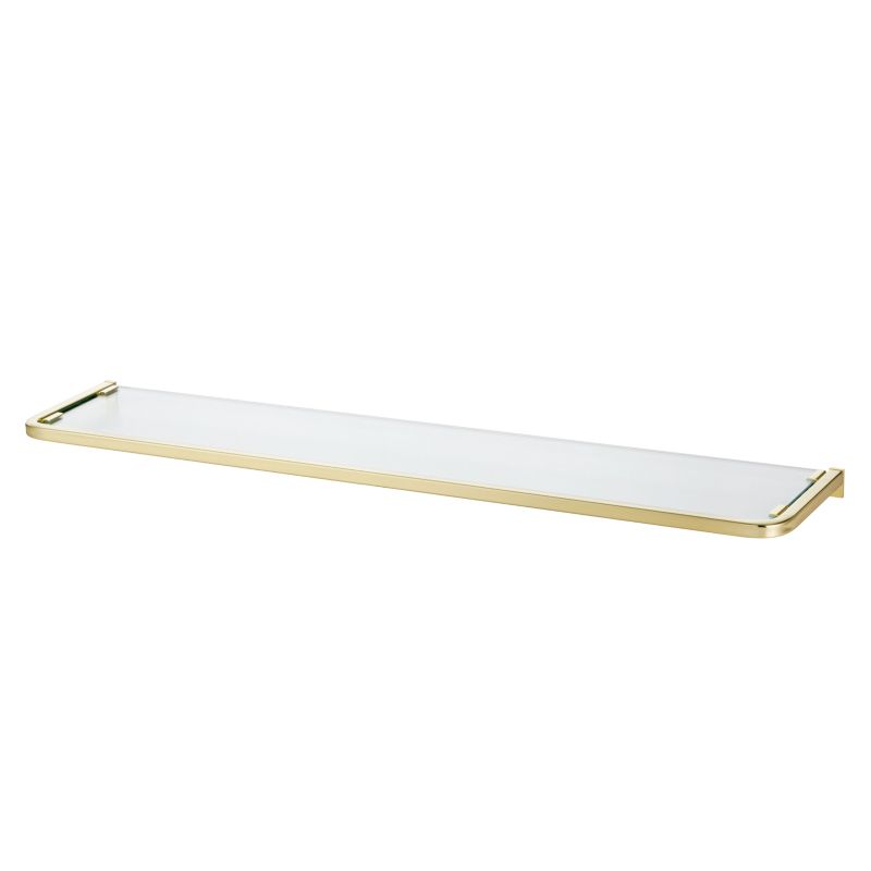 Glasreol Elland 60x12 cm Børstet Messing