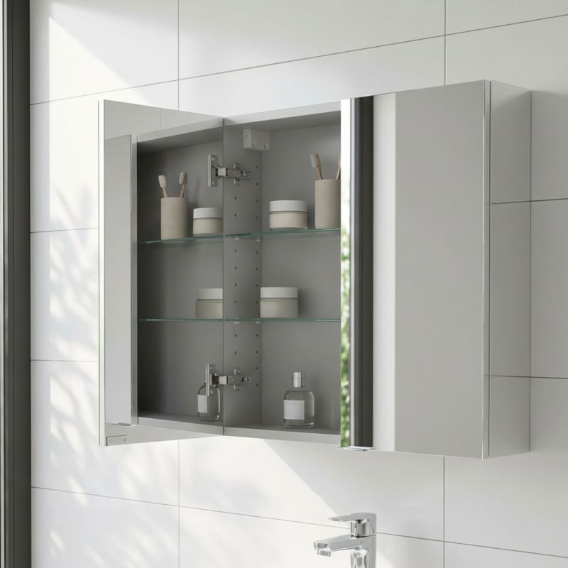 Glashylde 55,8 x 11 cm Hærdet Glas Gennemsigtig | 5059340393926