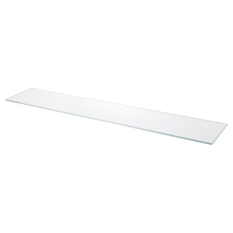 Glasreol 75,8 x 11 cm Hærdet Glas Transparent
