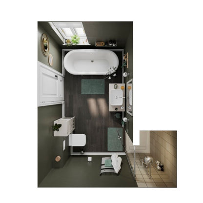 GoodHome Ormara glasreol 58,5 cm