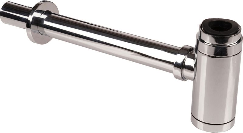 Jano rund vaskesifon i krom