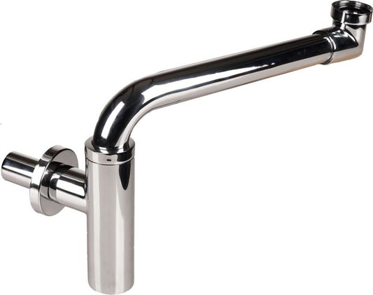 Jano vægmonteret halv-sifon til håndvask i krom