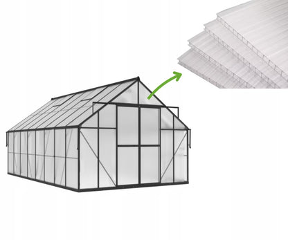 Polycarbonatplader 6 mm 5 Stk