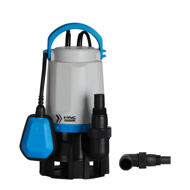 MacAllister 750 W nedsænkelig pumpe til snavset vand