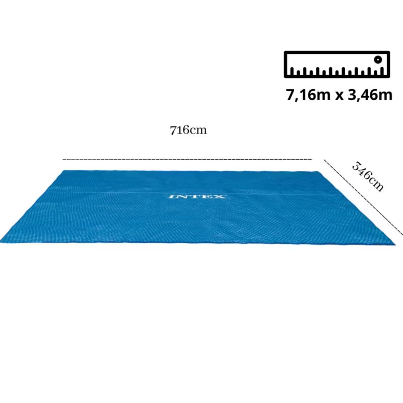 Poolcover 716x346 cm Solardækken