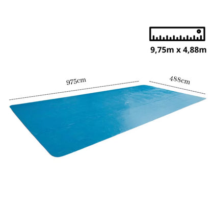 Poolcover 960x466 cm Solardug