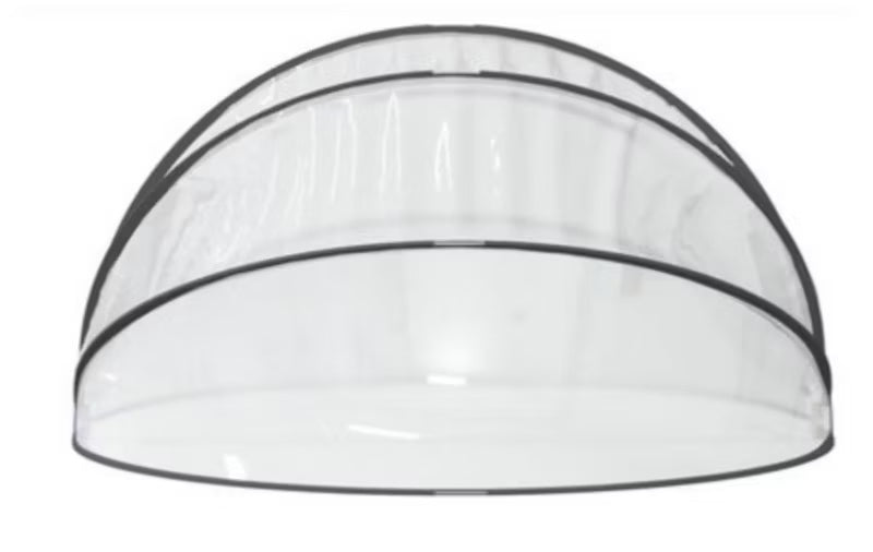 Poolkuppel 500x250 cm Transparent