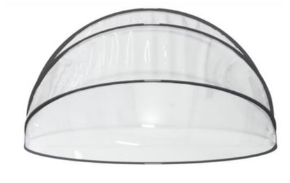 Poolkuppel 500x250 cm Transparent