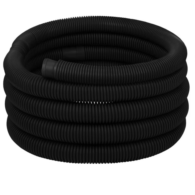 Poolslange 38 mm Sort 1 m