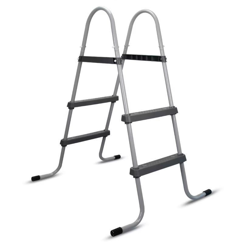 Poolstige 120 cm Grå