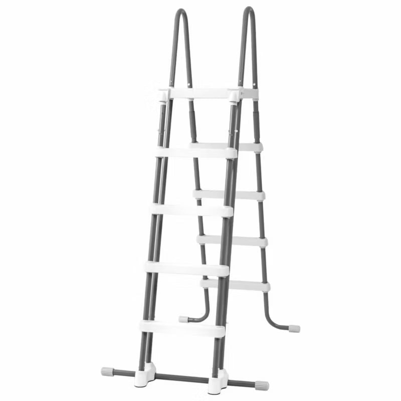 Poolstige 132 cm 5 Trin Grå