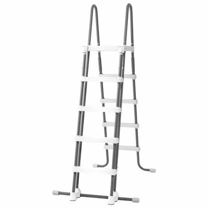 Poolstige 132 cm 5 Trin Grå