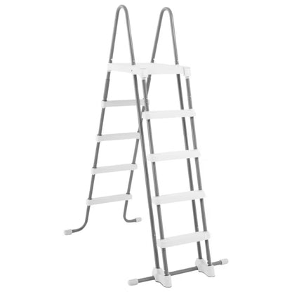 Poolstige 132 cm 5 Trin Grå
