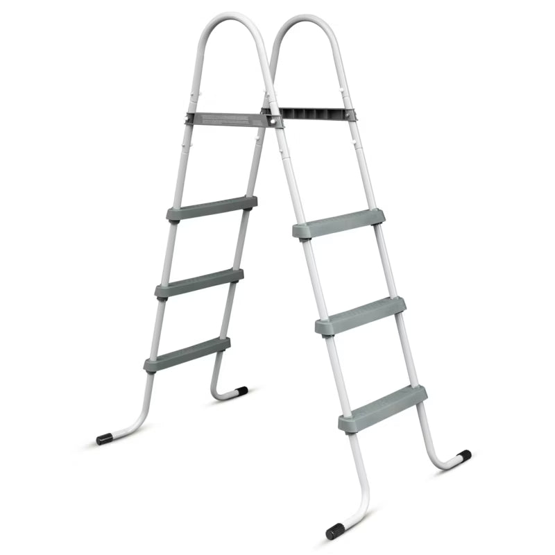 Poolstige 150 cm Dobbelsidet Sølv