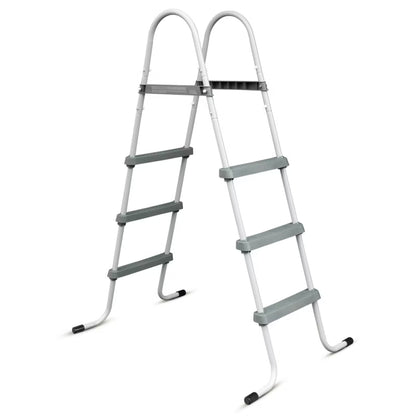 Poolstige 150 cm Dobbelsidet Sølv