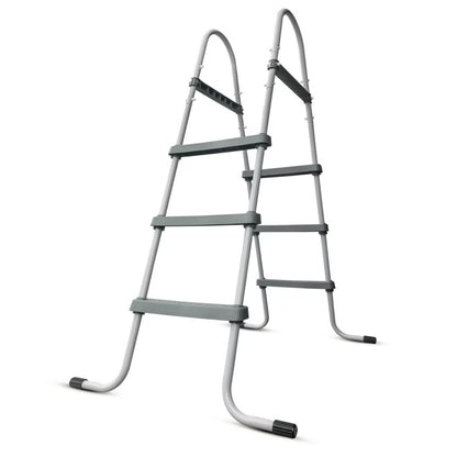Poolstige 150 cm Dobbelsidet Sølv