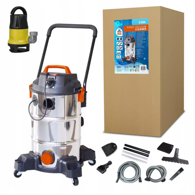 Poolstøvsuger 1400W 35 Liter med Pumpe