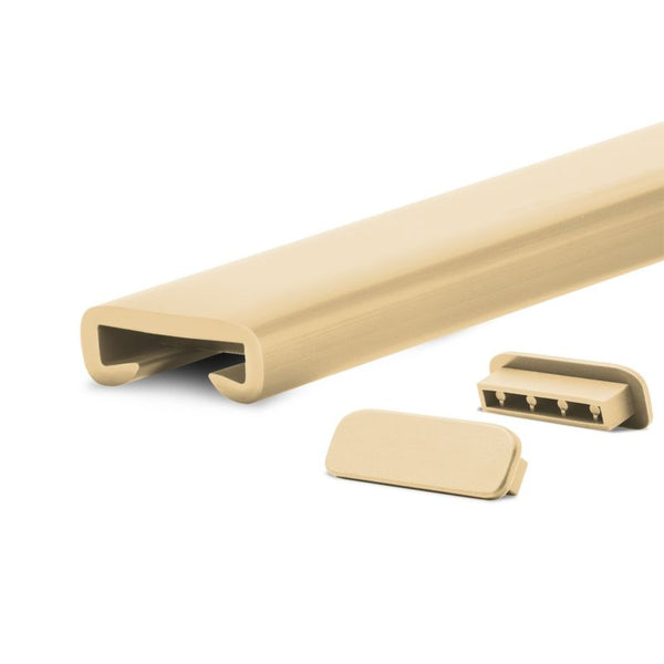 Trappehåndliste PVC 40x8 mm 1 m