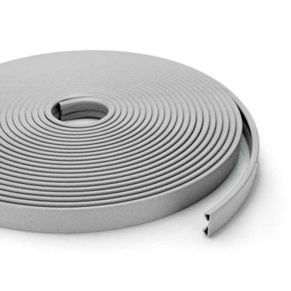 Trappehåndliste PVC 40x8 mm Sølv 1 m