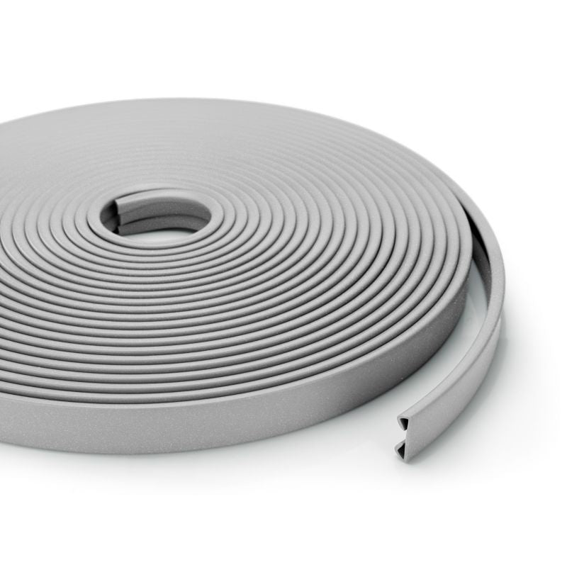 Gelænderprofil PVC 40x8 mm STANDARD Skridsikker