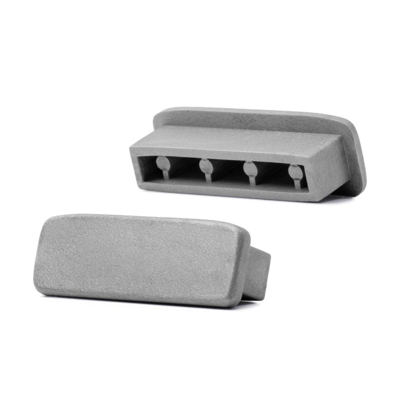 Trappegelænder Profil PVC 40x8 mm Grå 25 m