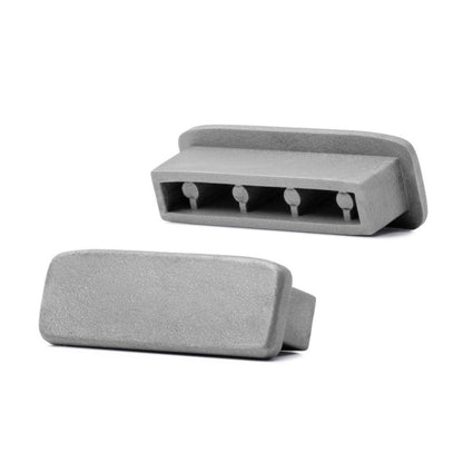 Trappegelænder Profil PVC 40x8 mm Grå 25 m