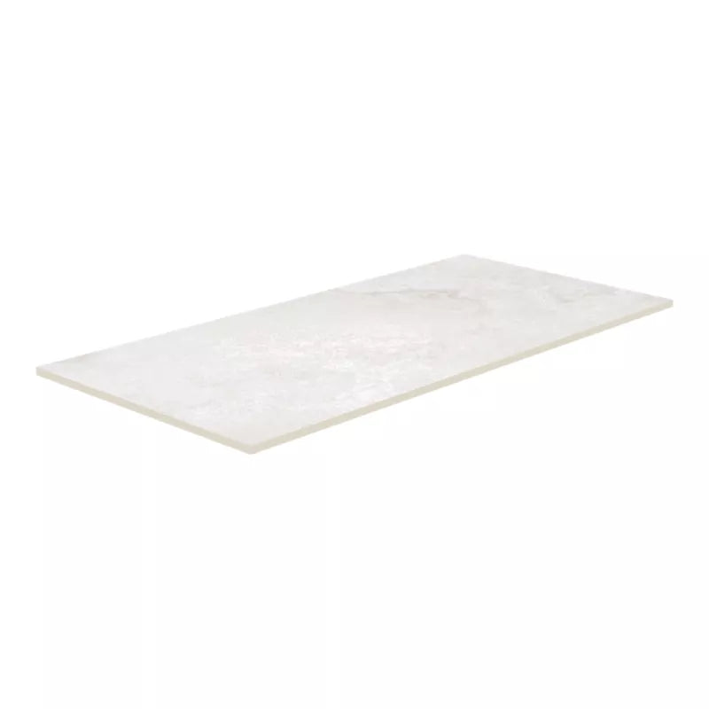 Porcelænsflise Ariary 60x120 cm Hvid 1,44 m²