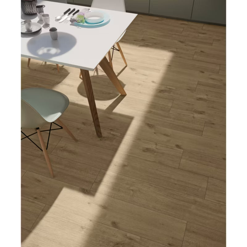 Porcelænsflise Arke 20x120 cm Brun 1,2 m²