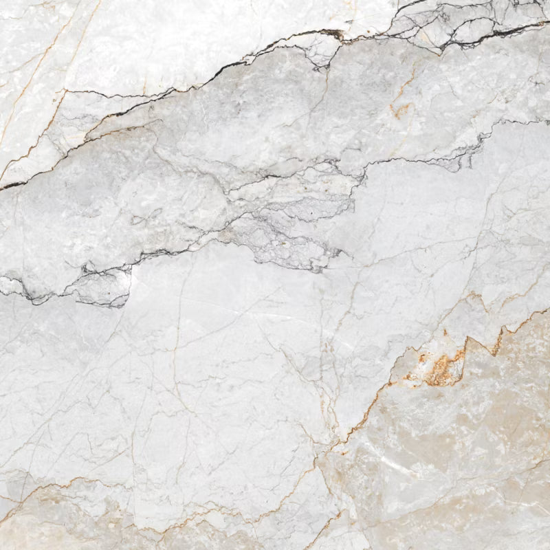 Porcelænsflise Astrea 60x60 cm Hvid Mat 1,44 m²