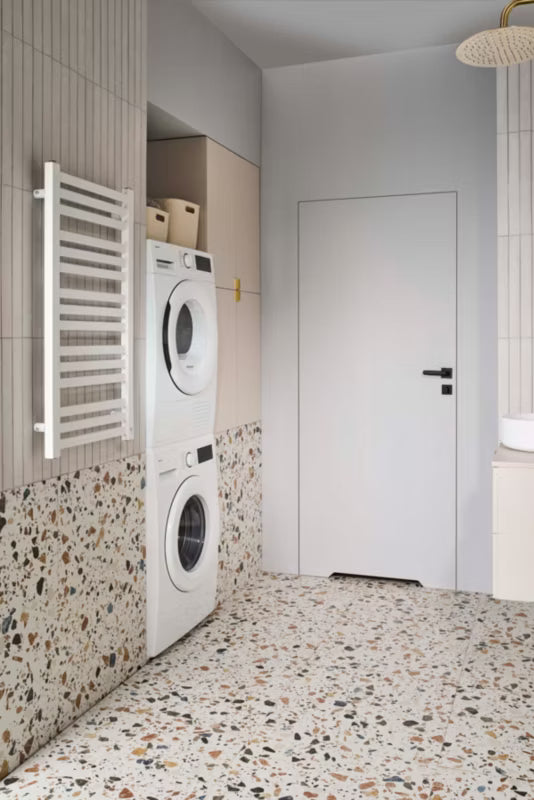 Porcelænsflise Azzo 60x120 cm Hvid 1,44 m²