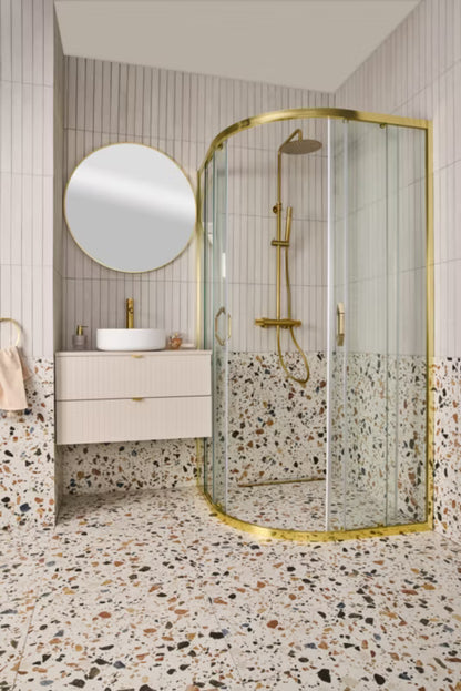 Porcelænsflise Azzo 60x120 cm Hvid 1,44 m²