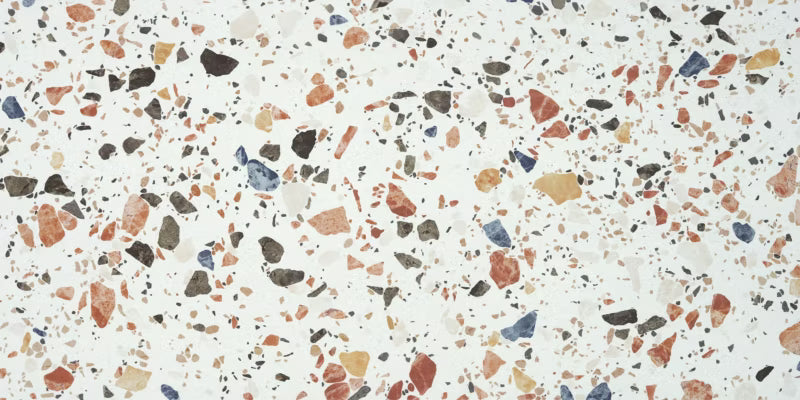 Porcelænsflise Azzo 60x120 cm Hvid 1,44 m²
