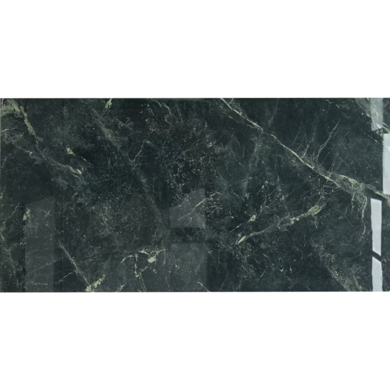 Porcelænsflise Bamburi 60x120 cm Mørkegrøn 1,44 m²
