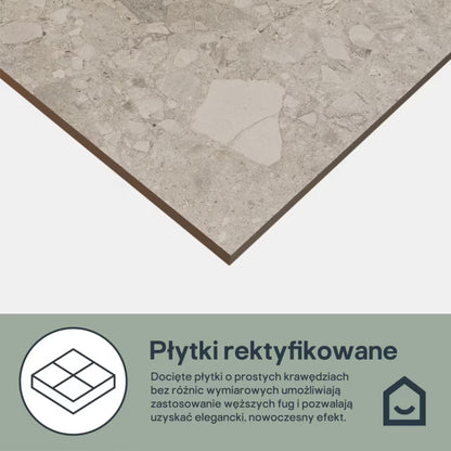 Porcelænsflise Borsa 60x60 cm 1,07 m²