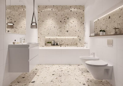 Porcelænsflise Brand Rock 60x60 cm Creme 1,07 m²