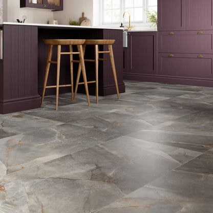 Porcelænsflise Cacus 60x120 cm Blågrå 1,44 m²