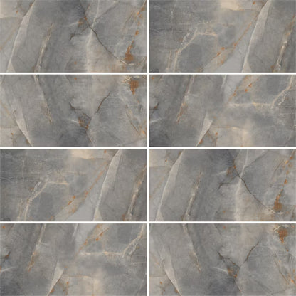 Porcelænsflise Cacus 60x120 cm Blågrå 1,44 m²