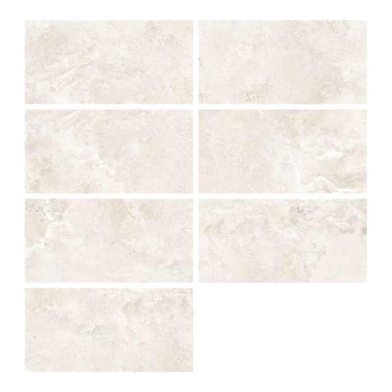 Porcelænsflise Chubut 60x120 cm Lysegrå 1,44 m²