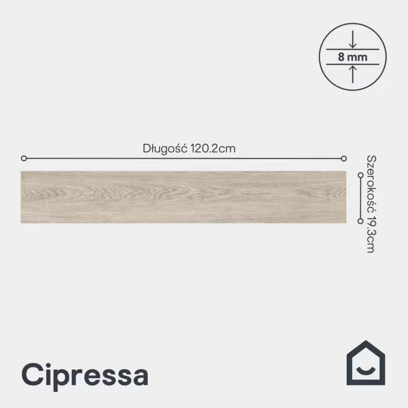 Porcelænsflise Cipressa 20x120 cm 1,16 m²