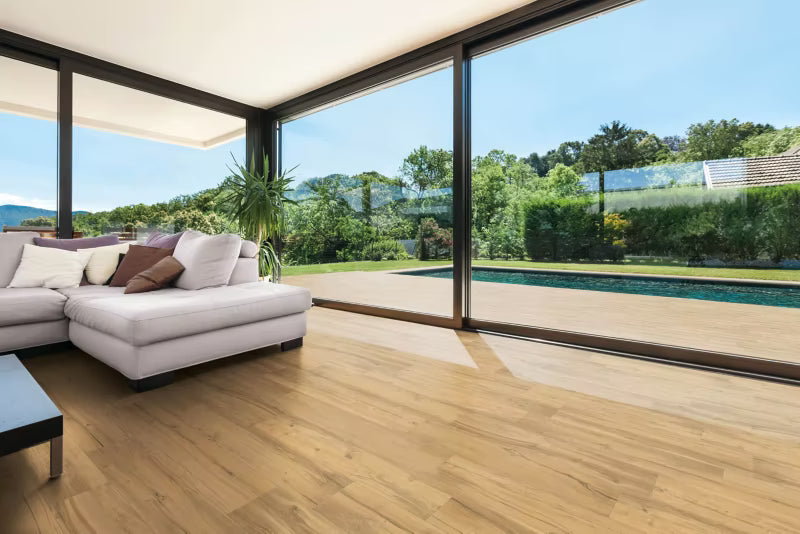 Porcelænsflise Daring 24x120 cm Honey 1,16 m²